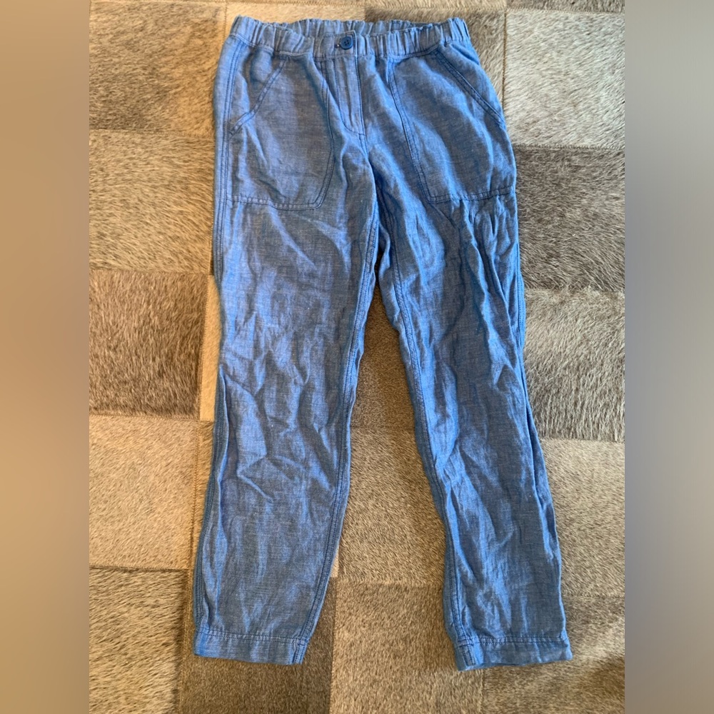 Linen/Chambray Joggers